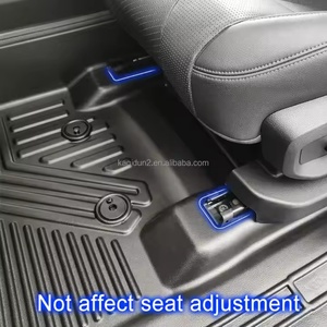 Alfombrillas de Coche Personalizadas de Plástico TPE 5D, Juego Completo de Fábrica, Accesorios de Coche de Plástico TPE 5D para Toyota Fortuner 2016~2019 - Product Image 4