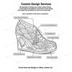 Giày cao gót đế xuồng đính ngọc trai, đá pha lê, tua rua, kiểu buộc dây, ren, dành cho cô dâu, kiểu sneaker nữ, thương hiệu Xinzirain. - Product Image 2