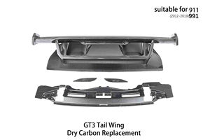 Pabrik OEM cetakan bagian mobil serat karbon 3k Spoiler serat karbon untuk <span class=keywords><strong>Porsche</strong></span> 911 991 2012-2019 GT3 - Product Image 4