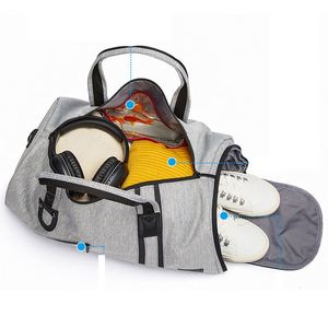 Sac de sport personnalisé pour le football, sac de voyage, sac à dos avec compartiment pour chaussures - Product Image 2