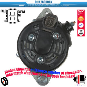 ALT13213 Nuevo <span class=keywords><strong>alternador</strong></span> para <span class=keywords><strong>Toyota</strong></span> <span class=keywords><strong>Auris</strong></span> 1,33 Dual VVT 2009 114682 114904 1042101830 1042101831 1042101832 1042101833 1042101930 - Product Image 4