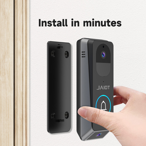 Eseecloud 新型 2K 双方向インターホン アパート/住宅用セキュリティ WiFi スマートドアベル デュアルレンズカメラ ワイヤレス バッテリー駆動 モーションセンサー搭載 - Product Image 1