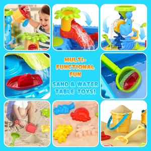 Jouets de plage d'été Table à eau multifonctionnelle pour enfants Ultimate Sand Water Play Experience Summer Outdoor Sensory Activity Toy - Product Image 2