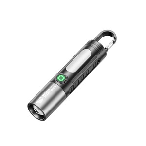 Mini lampe torche LED Smiling Shark, rechargeable à manivelle, portable, pour le camping, lumière latérale d'urgence - Product Image 1