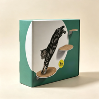 Boîte d'emballage biodégradable personnalisée avec logo, boîte de colisage en carton ondulé pour l'expédition d'articles pour animaux de compagnie