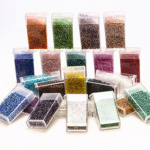 Perles de taille 12/0 pour la fabrication de bijoux en vrac, perles en verre lampwork de cristal de 2 mm pour bracelets, perles de rocaille, breloques, colliers, artisanat DIY - Product Image 4