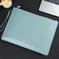 Carpeta de Archivos Personalizada de PU con Cierre, para Reuniones de Negocios, Gran Capacidad, A4/A5, con Hebilla, Impermeable, Protección UV/Digital, OEM