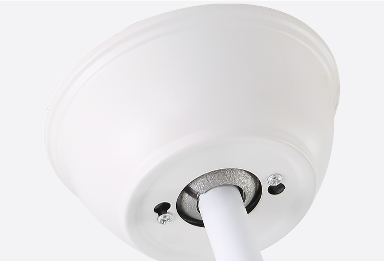 Breezelux Classic White Natural Wind Remote Control Electric Power LED Ceiling Fan Light