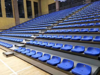 Siège de Tribune d'Audience pour Sports Intérieurs et Extérieurs, Idéal pour les Écoles