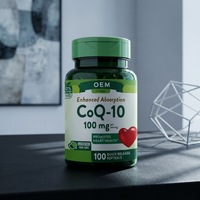 TK Amazon Bestseller CoQ10 Capsules molles - 100 unités Fabriqué en Chine Directement Supplément nutritionnel transfrontalier