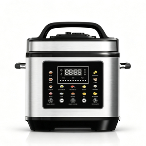 <span class=keywords><strong>Autocuiseur</strong></span> Électrique Multifonction Numérique 14-en-1 en Acier Inoxydable 5L 6L – Vente en Gros à Prix Abordable - Product Image 1