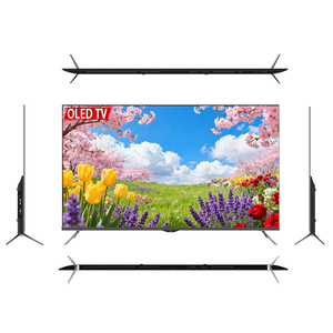 OLED 4K 55 pouces sans cadre Ultra mince HDR Android WiFi Smart TV Télévision avec <span class=keywords><strong>Bluetooth</strong></span> OLED TV - Product Image 1