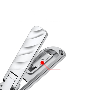 Sıcak satış çok fonksiyonlu katlanabilir Ultra ince taşınabilir tırnak makası ile sıçrama geçirmez tasarım - Product Image 4