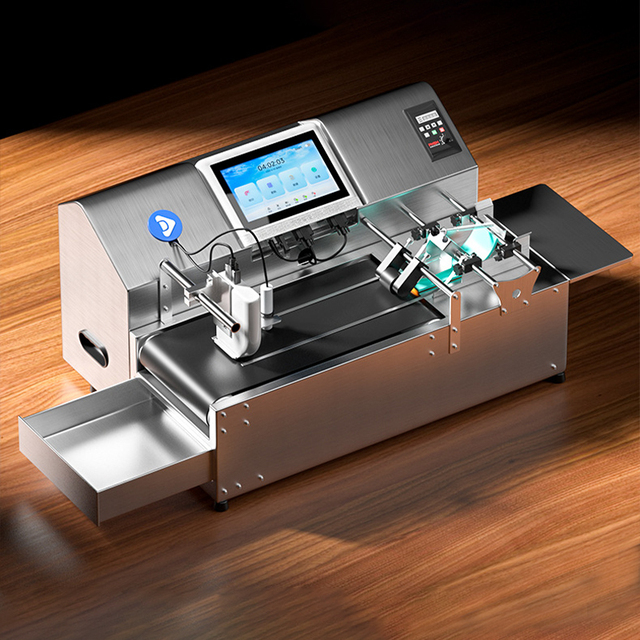 U7 Automatic Inkjet Printing Separating Machine 1200dpi High Resolution Printer for Aluminum Foil Bag Fabric Tag Marking