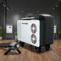Máquina de Limpieza Láser Pulsada de 300W, Limpieza No Destructiva para Metal, Madera, Moldes y Superficies de Pared