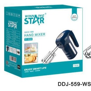 เครื่องผสมอาหารวินนิ่งสตาร์ 160 วัตต์ สำหรับใช้ในบ้าน สีฟ้า รุ่น ST-5528 - Product Image 1