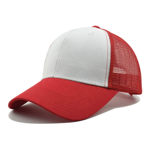 Gorras Trucker Deportivas de 6 Paneles de Algodón Twill con Malla, Bordado de Logotipo Personalizado, Colores Mixtos, Bordado a Mano Oxford Dot Argyle - Product Image 2
