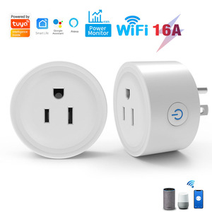 ซ็อกเก็ตอัจฉริยะพร้อมการวัดค่า WiFi/Zigbee มาตรฐานสหรัฐอเมริกา Tuya Zigbee รีโมทอัจฉริยะ/ควบคุมด้วยเสียง กำหนดเวลาผ่านโทรศัพท์มือถือ - Product Image 1