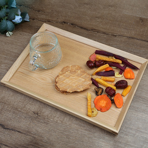 Japanese Style Rectangular Wooden <b>Tray</b> Solid Wood Serving <b>Tray</b> For Food And <b>Tea</b> - Product Image 2