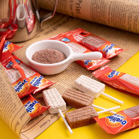 Groothandel Aziatische Snack Originele/Fruitig Aromatiseerde Hard Gecoate Meerkleurige Melkloper (8 Stokjes) Klaar om te Eten 60g/zak