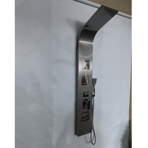 Stainless Steel Shower Set 304 Thermostatic Wall <b>Mounted</b> Rain Shower Head Square Adjustable Temperature - Product Image 3