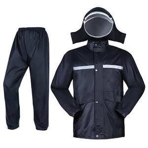 <span class=keywords><strong>Ecco</strong></span>-Friendly 100% impermeable reflectante bicicleta impermeable personalizable bicicleta y motocicleta traje de seguridad hecho de tela reciclada - Product Image 3