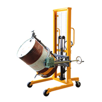 Verseur manuel mécanique portable de 450 kg pour fûts en acier de 55 gallons, garantie 1 an, à pousser, état neuf