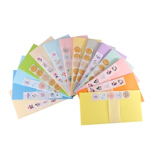Sobre de papel colorido para embalaje de tarjetas de regalo, colores surtidos para invitación de correo, 110x220mm <span class=keywords><strong>DL</strong></span> - Product Image 4