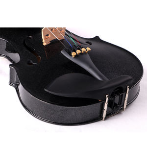 <span class=keywords><strong>ไวโอลิน</strong></span>สำหรับผู้เริ่มต้น ขนาด 4/4 สีดำเงา ระดับนักเรียน พร้อมคันชักไม้บราซิล ขายส่งจากโรงงานโดยตรง - Product Image 3