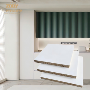 Plaques de panneaux de particules imperméables bon marché personnalisées ZD 1220*2440, qualité E0, utilisées pour les meubles de maison - Product Image 1