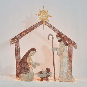 مصباح مولدة 72inx68 في الهواء الطلق مخصص للمهرجانات 280 لتر إضاءة ليد لعيد الميلاد - Product Image 1