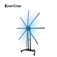 Ventilador Holográfico 3D para Exhibición, Pantalla LED, Equipo de Publicidad Holográfica, Proyector Holográfico para Señalización Digital Comercial