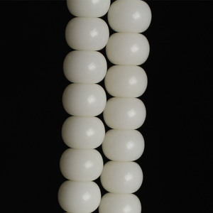 Bracelet de prière bouddhiste en graines de Bodhi en jade blanc, 108 perles, forme ronde, bijoux de cérémonie religieuse, accessoires pour hommes et femmes - Product Image 3