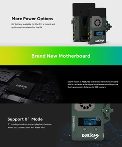 <span class=keywords><strong>Vaxis</strong></span> bão 1000S không có độ trễ 350m hệ thống truyền video không dây - Product Image 6