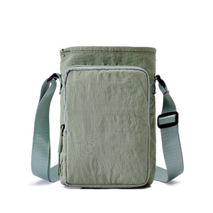Women's Vertical Square Shoulder <b>Bag</b> Nylon Drawstring Phone <b>Bag</b> Portable Everyday Use - Product Image 5