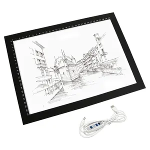 Projetor de desenho A3 Tablet desenho gráfico LED almofada de luz