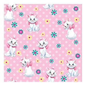 De Factory Outlet Populaire Levendige Leuke Katten Cartoon Custom Digital Printing 100% Katoen Geweven Stof Plain Voor Baby Kleding - Product Image 2