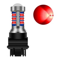 Auto Small LED Bulb T25 3156 P24W 3157 P27/7W 3030 27SMD Car Reverse Parking Stop Turn Signal Lighting System Canbus Error Free