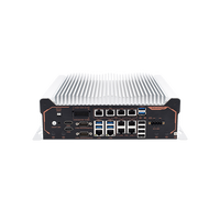 Mini pc sans ventilateur i9 12e génération 64G 8 * solution d'accessoires LAN PoE GbE avec mini pc industriel core i7