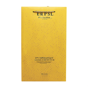 Borsa per Vino Erpsl con Stampa Laser in Lamina d'Oro 12.8x36x8.4cm, Borsa Promozionale in Carta Mista Oro Argento Rosso - Product Image 1