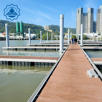 Ponton flottant en alliage d'aluminium pour bateau et passerelle Marina Jetty Marine Supplies