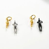 Collier pendentif chic en acier inoxydable pour couple, symbole d'amour élégant, couleur mixte, cadeau de bijoux pour la Saint-Valentin et anniversaire