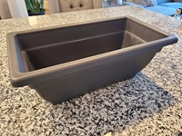 Boîte de jardinière rectangulaire, intérieure/extérieure, Durable, résistante aux UV, bac de fenêtre en plastique de 2 gallons