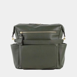 Best-seller Sacs à dos en cuir végan <span class=keywords><strong>pour</strong></span> maman PU Sacs <span class=keywords><strong>pour</strong></span> femmes Fourre-tout Convertible Hobo Sac à dos Sac à couches avec matelas à langer - Product Image 3