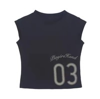 Camiseta de Moda al por Mayor con Logotipo Personalizado, Camiseta de Verano de Alta Calidad para Mujer, Camiseta Estampada de Manga Corta con Cuello Redondo, Ropa de Mujer