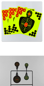 Pegatinas Fluorescentes Autoadhesivas de 8 Pulgadas para Prácticas de Visión y Posicionamiento en Exteriores - Product Image 5