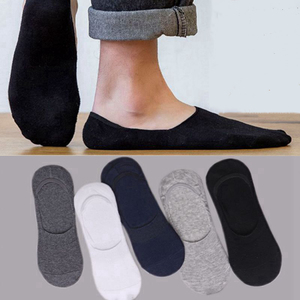 Plus Size <b>Men's</b> <b>No</b> <b>Show</b> <b>Socks</b>, Summer Cotton Ankle <b>Socks</b>, Breathable Sweat Absorbing Anti Odor <b>Socks</b> - Product Image 5