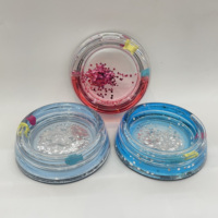 Bol pour chien et chat personnalisable en acrylique, bols d'alimentation pour animaux de compagnie, respectueux de l'environnement, faciles à nettoyer, imperméables, paillettes, os, poisson, cœur, AIGLE