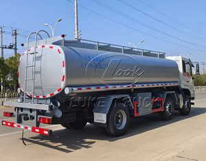 Camion-citerne à carburant de 25000L à vendre, camion de ravitaillement mobile, camion à essence, utilisé pour le ravitaillement des chantiers de construction - Product Image 4