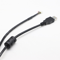 Kabel TYPE-C USB3.0 Male + Magnetic Ring Tomolex 2.0-10PIN JST-PHD2.0-10 Pin2 X 5 Konektor Double-row
